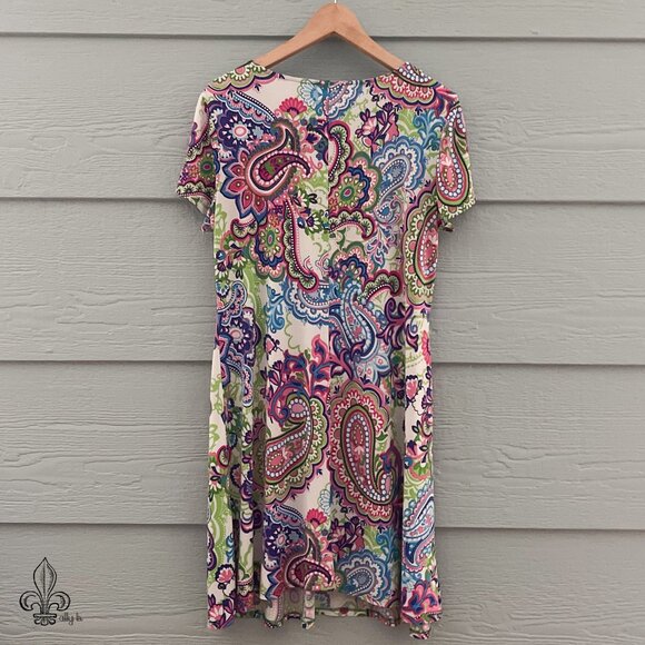 💐MSK Paisley Shift dress💐 - Picture 5 of 8